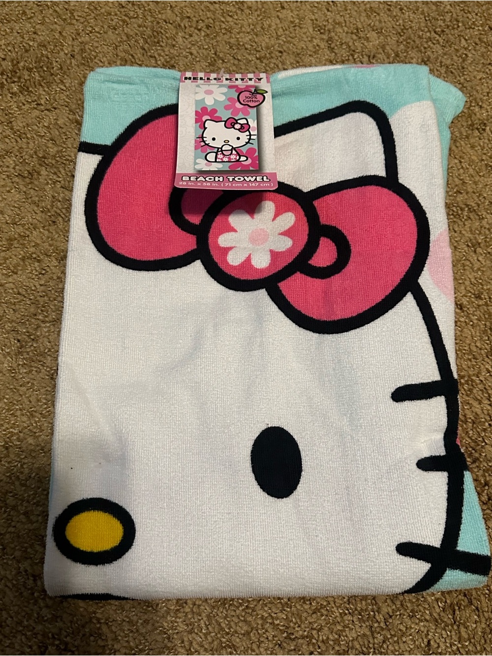 Hello Kitty Beach Towel